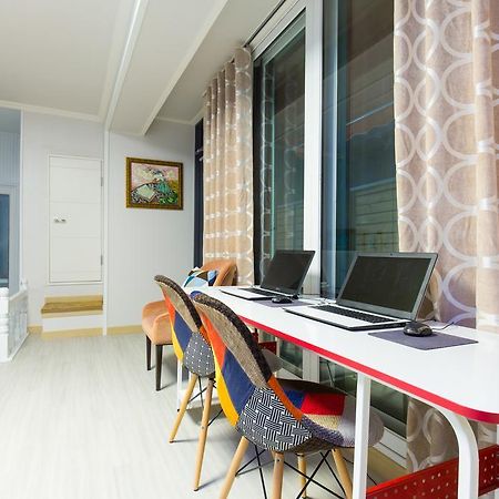Oh Blue Guesthouse Seul Esterno foto